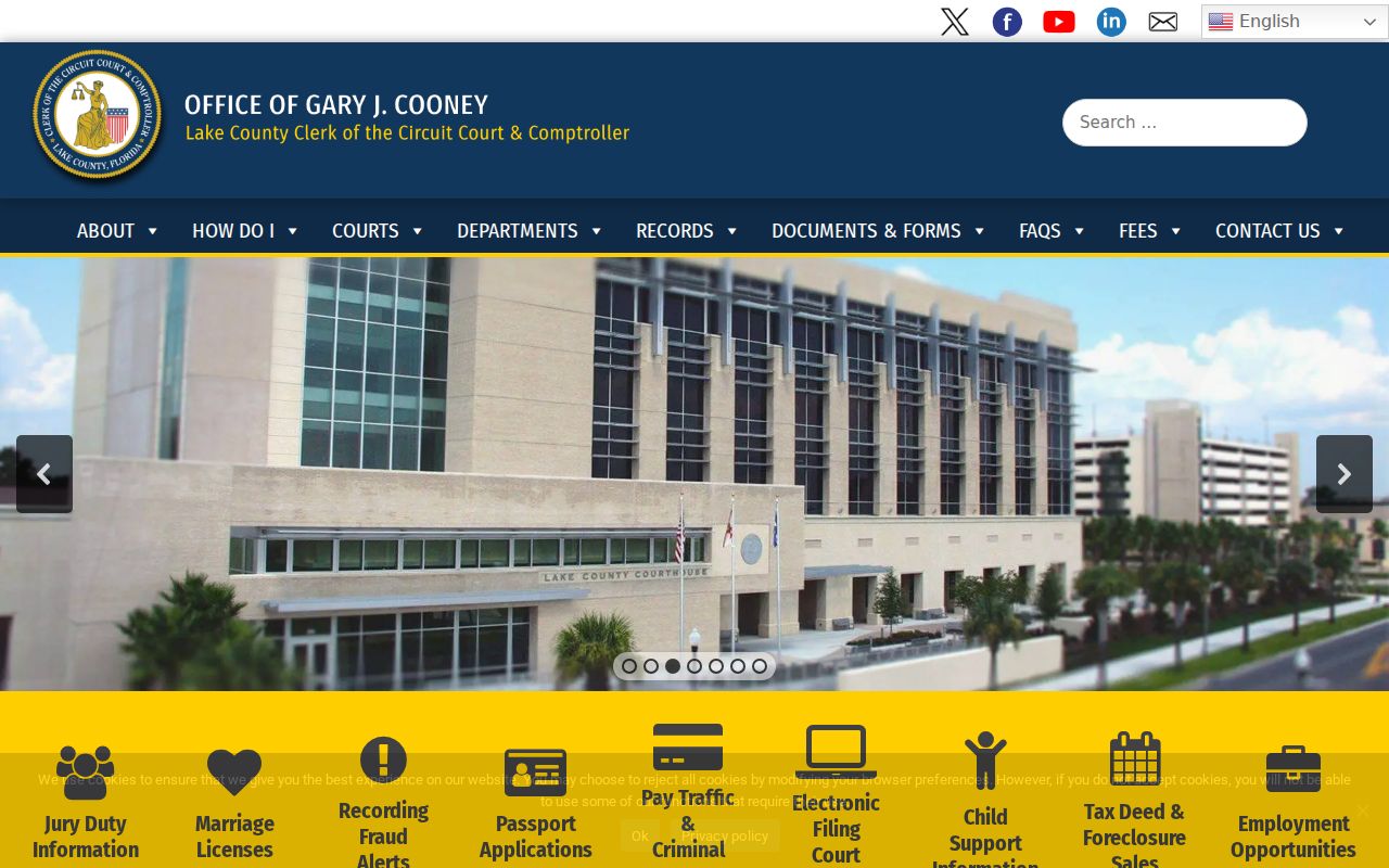 Lake County Clerk criminal records gateway